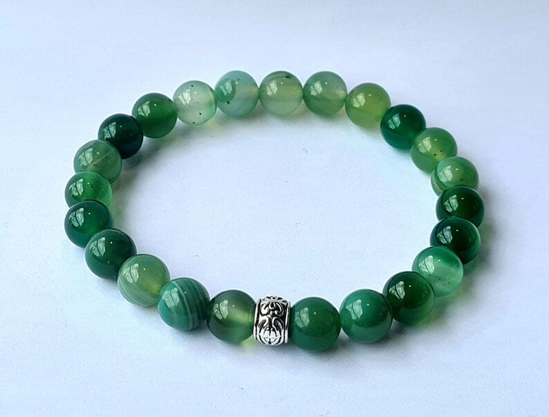 Green Agate Bracelet