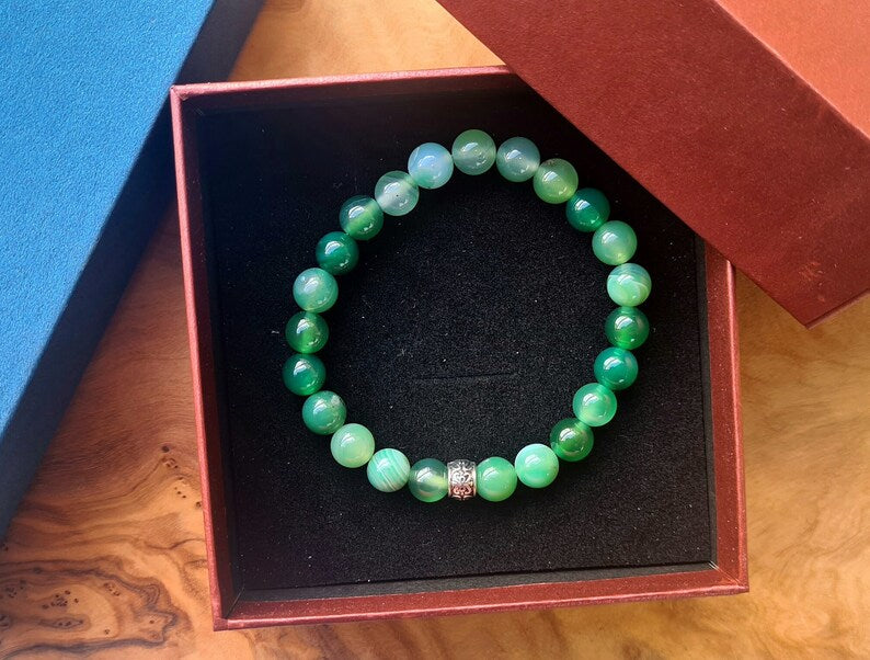 Green Agate Bracelet
