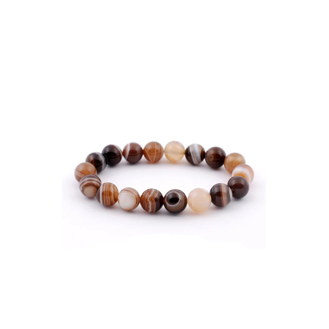 Brown Agate Bracelet