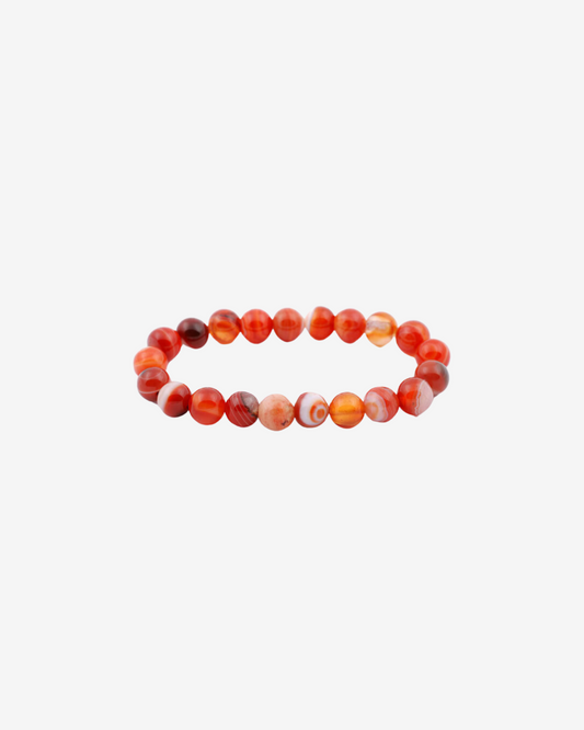 Orange Agate Bracelet