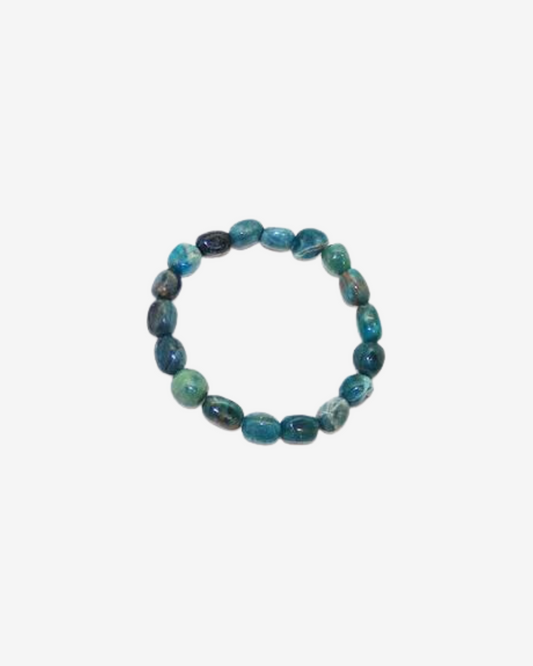 Apatite tumble bracelet