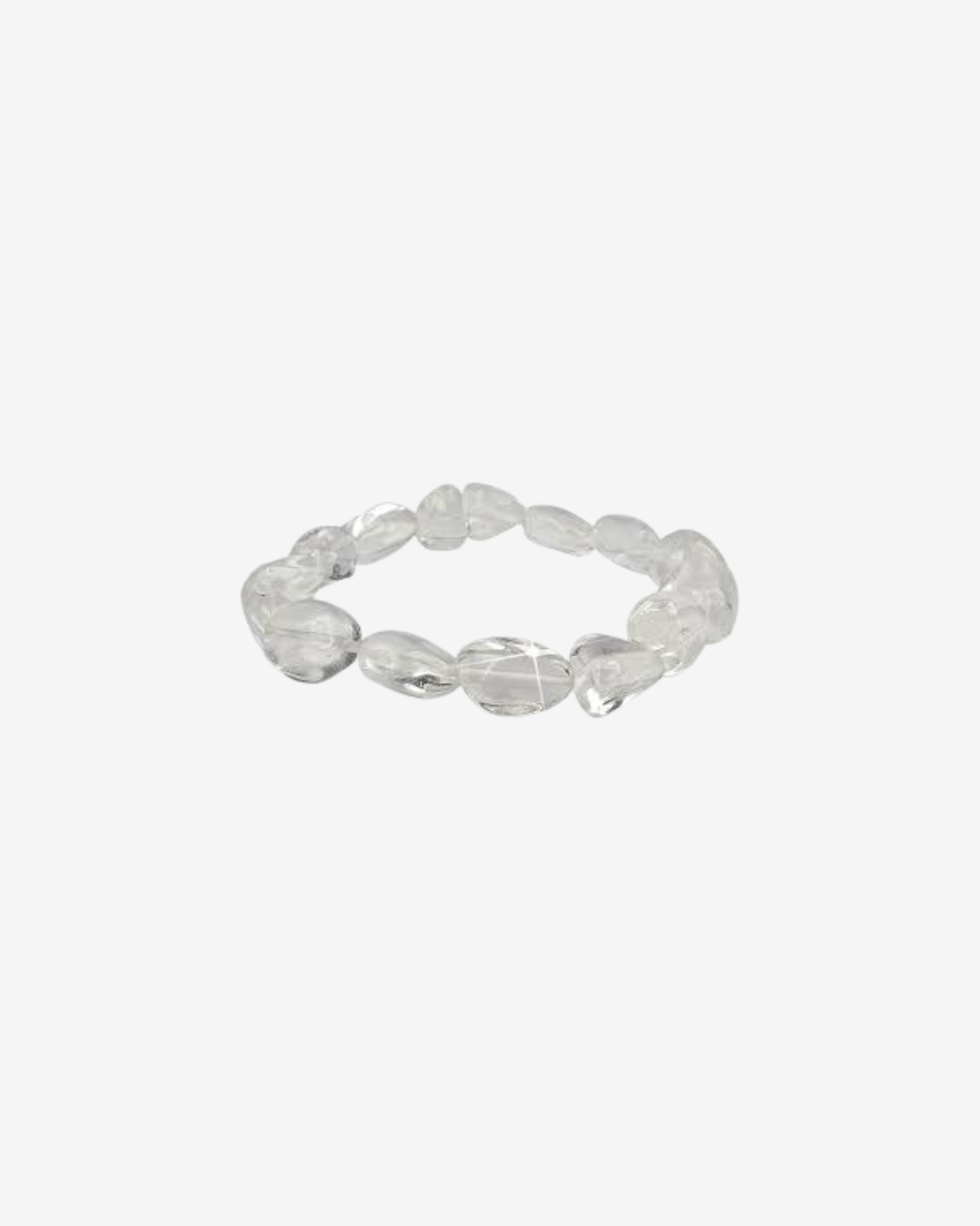 Clear Quartz Tumble Bracelet